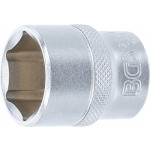 BGS Steckschlüssel-Einsatz Sechskant | Antrieb Innenvierkant 12,5 mm (1/2