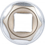BGS Steckschlüssel-Einsatz Sechskant | Antrieb Innenvierkant 12,5 mm (1/2