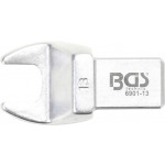 BGS Einsteck-Maulschlüssel | 13 mm | Aufnahme 14 x 18 mm