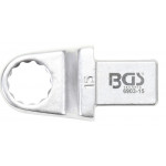 BGS Einsteck-Ringschlüssel | 15 mm | Aufnahme 14 x 18 mm