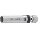 BGS Zündkerzen-Gelenkeinsatz Zwölfkant mit Haltefeder | Antrieb Innenvierkant 10 mm (3/8