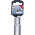 BGS Steckschlüssel-Einsatz Super Lock, tief | Antrieb Innenvierkant 10 mm (3/8