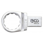 BGS Einsteck-Ringschlüssel | 24 mm | Aufnahme 14 x 18 mm