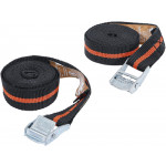 BGS Spannband-Satz mit Schnellverschluss | 2,5 m x 25 mm | 2-tlg.