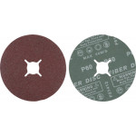 BGS Fiber-Schleifscheiben-Satz | Körnung 60 | Aluminiumoxid | 10-tlg.