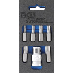 BGS Schraubendreher-Bit-Satz | Antrieb Außensechskant 10 mm (3/8