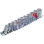 BGS Steckschlüssel-Einsatz-Satz Sechskant | Antrieb Innenvierkant 6,3 mm (1/4