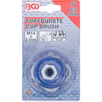 BGS Topfbürste | Aufnahme M14 x 2,0 mm | Ø 65 mm