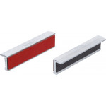 BGS Schraubstock-Schutzbacken | Aluminium | Breite 125 mm | 2-tlg.