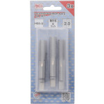 BGS Gewindebohrer-Satz | Vor-, Mittel- und Fertigschneider | HSS-G | M16 x 2,0 mm | 3-tlg.