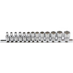 BGS Steckschlüssel-Einsatz-Satz Zwölfkant | Antrieb Innenvierkant 6,3 mm (1/4