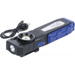 BGS COB-LED-Werkstattleuchte mit Magnet und Haken | klappbar