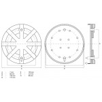 BGS Gummiteller | für Hebebühnen | Ø 125 mm