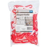 BGS Absperrkette | Rot-Weiß | Kunststoff | 5 m