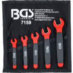 BGS VDE-Einmaulschlüssel-Satz | SW 7 - 14 mm | 5-tlg.