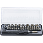 BGS Bit- und Steckschlüssel-/Winkelschrauber-Satz | Antrieb 6,3 mm (1/4