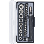 BGS Bit- und Steckschlüssel-/Winkelschrauber-Satz | Antrieb 6,3 mm (1/4