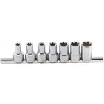 BGS Steckschlüssel-Einsatz-Satz T-Profil Plus (für Torx Plus) | Antrieb Innenvierkant 10 mm (3/8