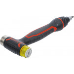 BGS Wechselkopf-Hammer | mit Ratschen-Drehgriff für Bits, umschaltbar | 3-in-1