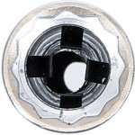 BGS Zündkerzen-Einsatz Zwölfkant, extra lang | Antrieb Innenvierkant 10 mm (3/8