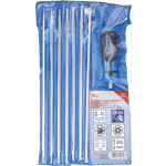 BGS Schraubendreher-Satz mit Wechselklingen | T-Profil (für Torx) / T-Profil (für Torx) mit Bohrung | 8-tlg.