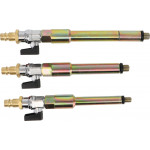BGS Druckluftadapter-Satz für Glühkerzenbohrungen | M8 x 1,0 - M10 x 1,0 - M10 x 1,25 mm | 3-tlg.