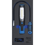 BGS Werkstattwageneinlage 1/3: Handlampe und Magnetheberlampe | 3-tlg.