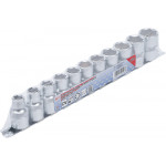 BGS Steckschlüssel-Einsatz-Satz, Sechskant | Antrieb Innenvierkant 12,5 mm (1/2
