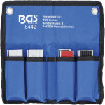 BGS Schraubstock-Schutzbacken-Satz | Aluminium | 100 mm | 8-tlg.