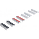 BGS Schraubstock-Schutzbacken-Satz | Aluminium | 100 mm | 8-tlg.