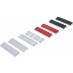 BGS Schraubstock-Schutzbacken-Satz | Aluminium | 125 mm | 8-tlg.
