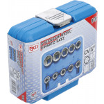 BGS Steckschlüssel-Einsatz-Satz Sechskant | Antrieb Innenvierkant 12,5 mm (1/2