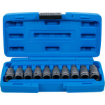 BGS Kraft-Bit-Einsatz-Satz | Antrieb Innenvierkant 12,5 mm (1/2