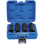 BGS Kraft-Spezial-Steckschlüssel-Wendeeinssatz-Satz | Sechskant & Schraubendreher 17 - 19 - 21 mm | 12,5 mm (1/2