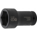 BGS Kraft-Steckschlüssel-Einsatz Sechskant, tief | Antrieb Innenvierkant 20 mm (3/4