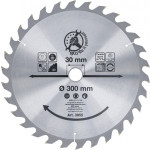 BGS Hartmetall-Kreissägeblatt | Ø 300 x 30 x 3,2 mm | 30 Zähne