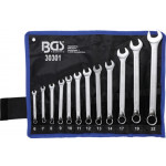 BGS Maul-Ringschlüssel-Satz | gekröpft | SW 6 - 22 mm | 12-tlg.