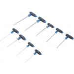 BGS T-Griff-Schlüssel-Satz | T-Profil (für Torx) T10 - T50 | 9-tlg.