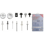 BGS Kfz-Befestigungsclip-Sortiment für Audi, VW, Toyota, Mercedes-Benz, BMW | 400-tlg.