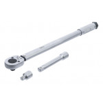 BGS Drehmomentschlüssel + Adapter + Verlängerung | 12,5 mm (1/2