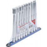 BGS Steckschlüssel-Einsatz-Satz E-Profil | XXL | Antrieb Innenvierkant 10 mm (3/8