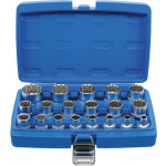 BGS Steckschlüssel-Einsatz-Satz Gear Lock | Antrieb Innenvierkant 12,5 mm (1/2