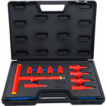 BGS VDE-Bit-Einsatz-Satz | Antrieb Innenvierkant 10 mm (3/8