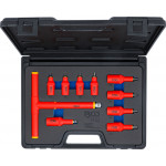 BGS VDE-Bit-Einsatz-Satz | Antrieb Innenvierkant 10 mm (3/8