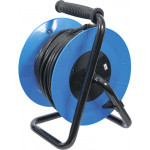 BGS Kabeltrommel | 25 m | 3 x 1,5 mm² | 4 Steckdosen | IP 20 | 3000 W
