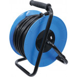 BGS Kabeltrommel | 50 m | 3 x 1,5 mm² | 4 Steckdosen | IP 20 | 3000 W