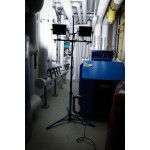 BGS Duo-SMD-LED-Arbeits-Strahler | mit Stativ | 2 x 70 W