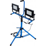 BGS Duo-SMD-LED-Arbeits-Strahler | mit Stativ | 2 x 70 W