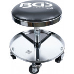 BGS Werkstatt-Arbeitssitz mit 5 Rollen | Ø 360 mm
