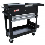 BGS Werkstattwagen | 2 Schubladen | Horizontal-Doppelauszug | leer
